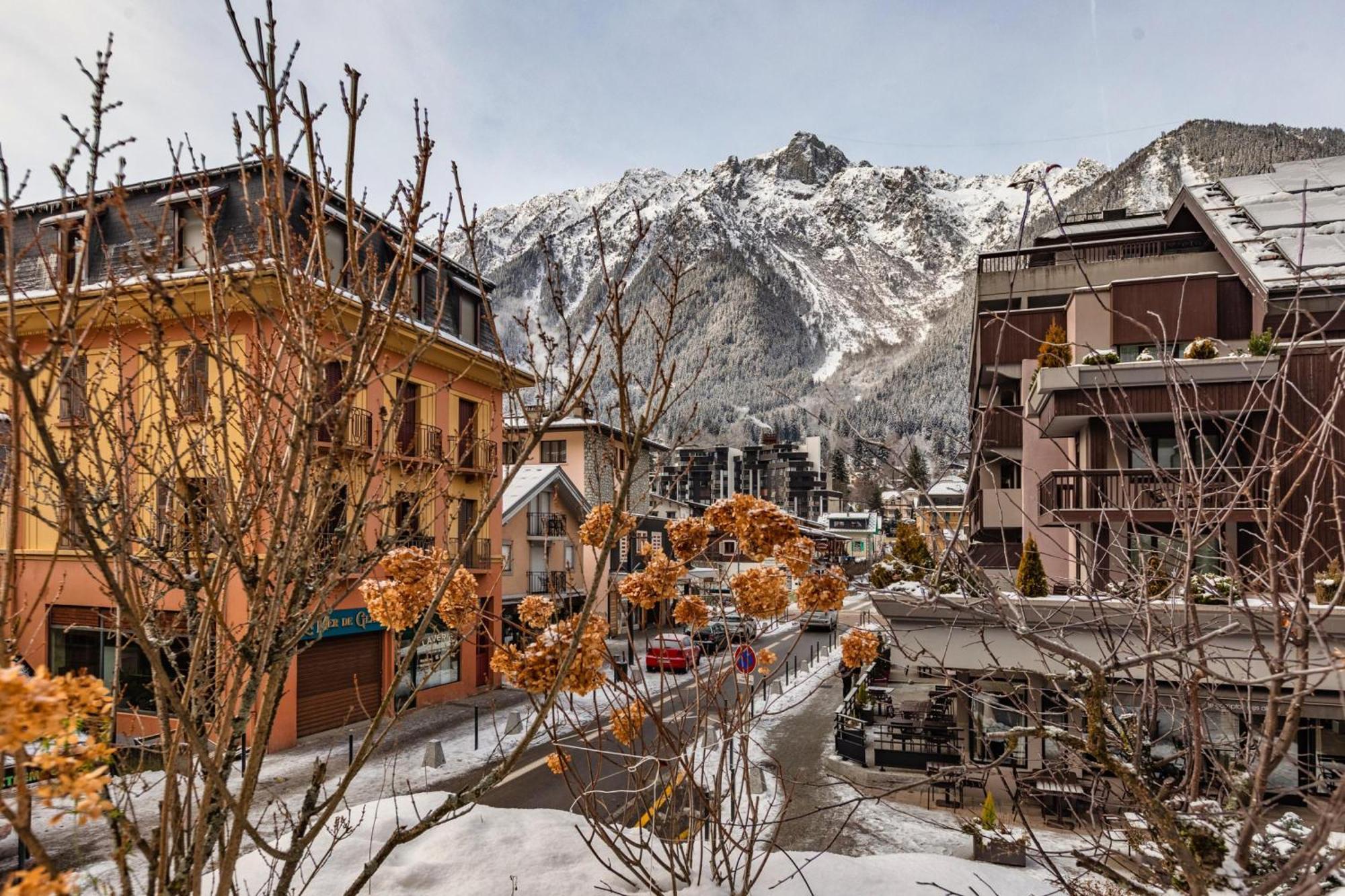 Duplex Aiguille Du Midi Large Terrasse - Happy Rentals Chamonix Exterior foto